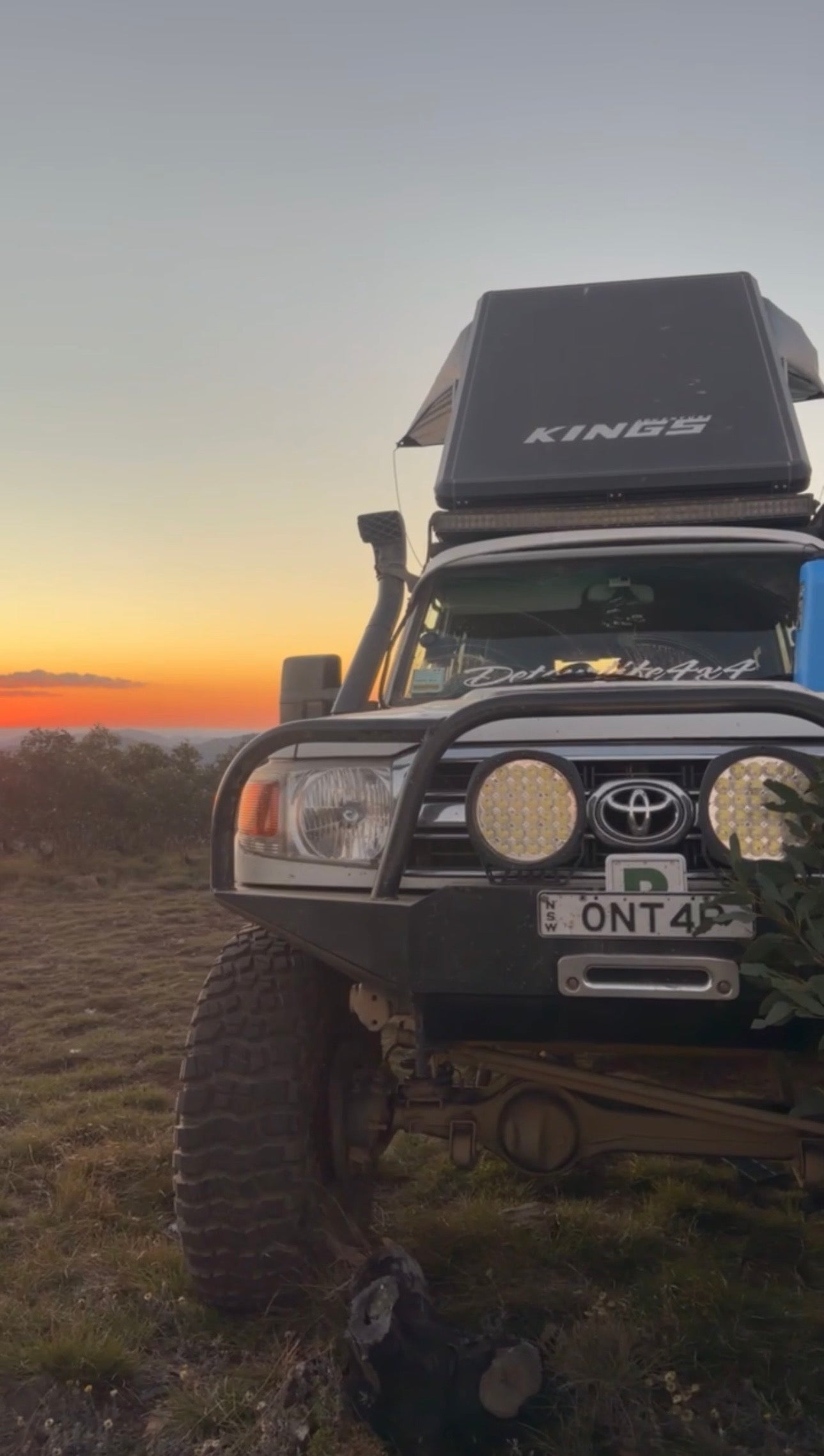 Detourlife4x4 90cm window banner