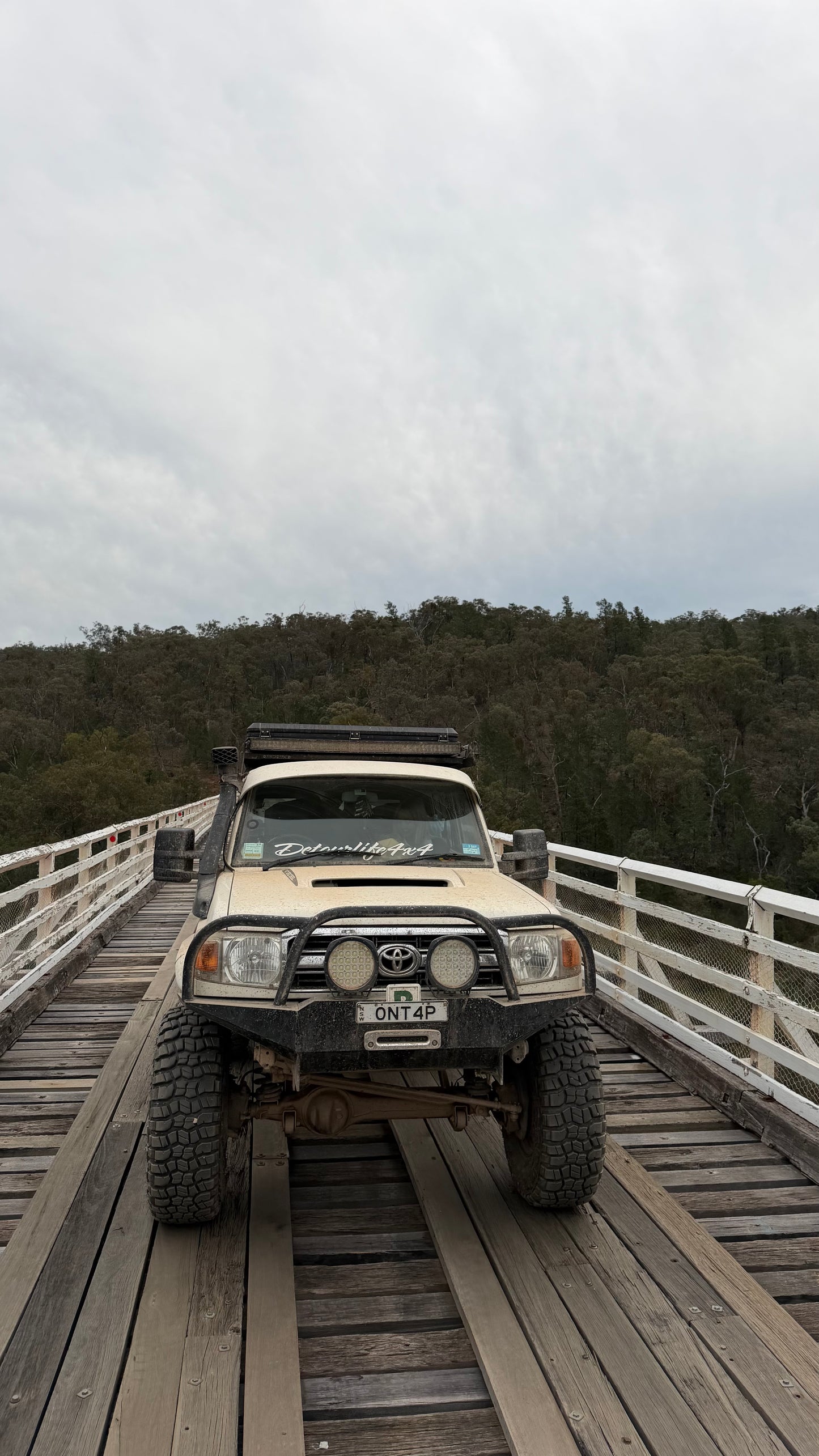 Detourlife4x4 90cm window banner
